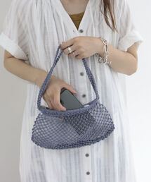 【BAGMATI/バグマティ】マクラメ ミニショルダーバッグ