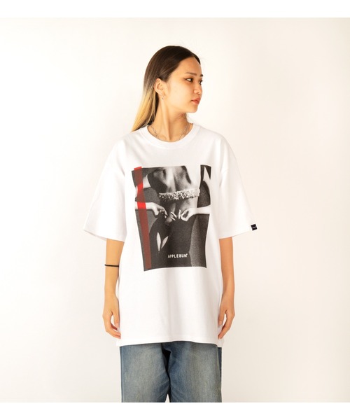 APPLEBUM（アップルバム）の「"Party" T-Shirt（Tシャツ/カットソー・メンズ・ホワイト/ブラック・MEDIUM/XX-LARGE/X-LARGE/LARGE）」の8枚目の写真