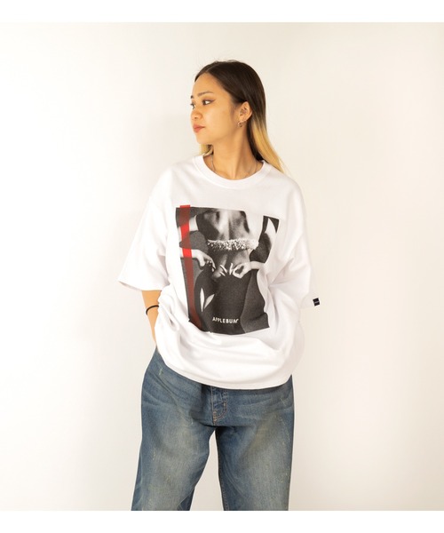 APPLEBUM（アップルバム）の「"Party" T-Shirt（Tシャツ/カットソー・メンズ・ホワイト/ブラック・MEDIUM/XX-LARGE/X-LARGE/LARGE）」の11枚目の写真