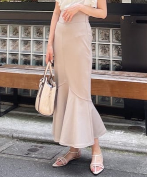 rienda（リエンダ）の「カットマーメイドスカート（スカート）」 - WEAR 
