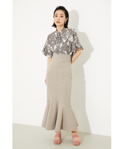 rienda(リエンダ)の「カットマーメイドスカート(スカート・レディース・ブラック/ピンク/ベージュ/オレンジ・SMALL/MEDIUM)」の12枚目の写真