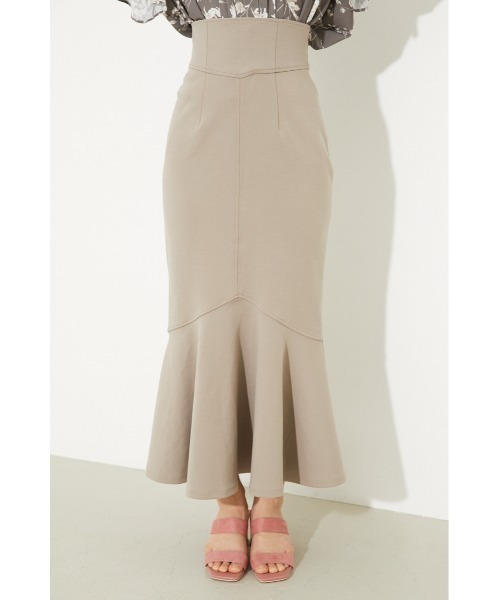 rienda(リエンダ)の「カットマーメイドスカート(スカート・レディース・ブラック/ピンク/ベージュ/オレンジ・SMALL/MEDIUM)」の14枚目の写真
