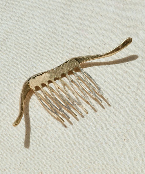 GOLDY（ゴールディ）の「ニュアンス ロング ライン メタル コーム（その他ヘアアクセサリー・レディース・シルバー/ゴールド/シルバー系その他/ゴールド系その他・FREE）」の11枚目の写真