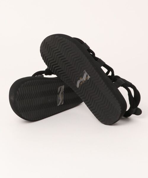 Samansa Mos2(サマンサ モスモス)の「ナローストラップサンダル(サンダル・レディース・ベージュ/ブラック・MEDIUM/LARGE)」の3枚目の写真