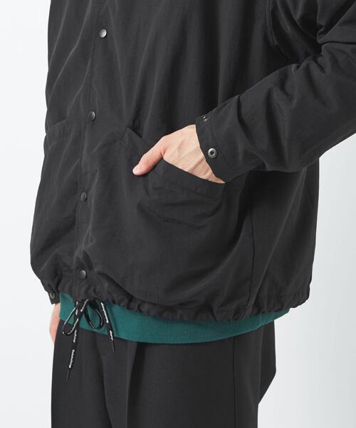 Manhattan Portage（マンハッタンポーテージ）の「【別注】＜Manhattan Portage×GLR＞ ナイロン コーチジャケット（ナイロンジャケット・メンズ・ブラック/オリーブ・S/M/L）」の11枚目の写真