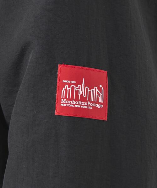 Manhattan Portage（マンハッタンポーテージ）の「【別注】＜Manhattan Portage×GLR＞ ナイロン コーチジャケット（ナイロンジャケット・メンズ・ブラック/オリーブ・S/M/L）」の15枚目の写真