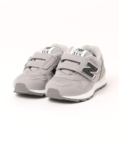 NEW BALANCE(ニューバランス)の「《New Balance》IO313(スニーカー・キッズ・グレー/ピンク/ネイビー・12.5cm/13.0cm/13.5cm/14.0cm/14.5cm/15.0cm/15.5cm/16.0cm/16.5cm/12.0cm)」の2枚目の写真