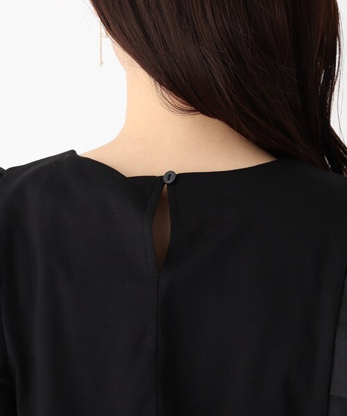 index(インデックス)の「◆SUPIMAコットンドッキングフリルトップス【WEB限定サイズ】(Tシャツ/カットソー・レディース・ライトグレー/オフホワイト/ピンク系その他/ブラック/ブルー・36/38/42/40)」の21枚目の写真