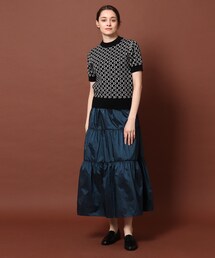 DRESSTERIOR ドレステリア  アンサンブルニット  サイズ:36  ブラック  レディース  トップス カーディガン モノグラム 2点セット 楽天市場】DRESSTERIOR ドレステリア アンサンブルニット サイズ