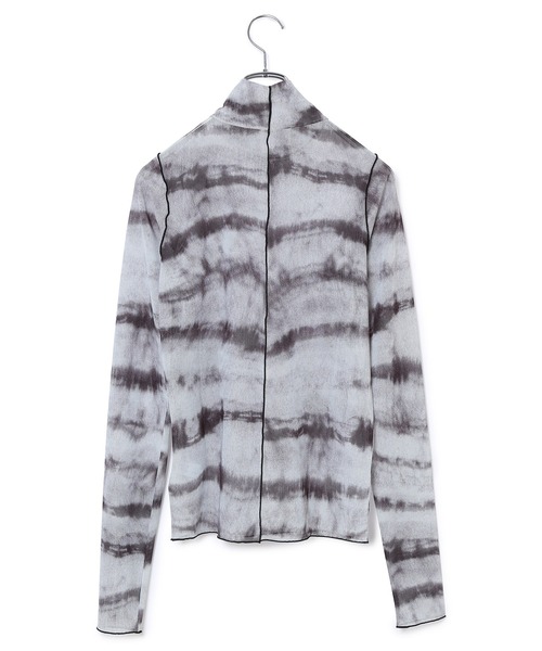 ADAM ET ROPE'（アダムエロペ）の「シアープリントインナープルオーバー（Tシャツ/カットソー・レディース・ブラック/ホワイト/イエロー系その他6/グレー系その他・FREE）」の17枚目の写真