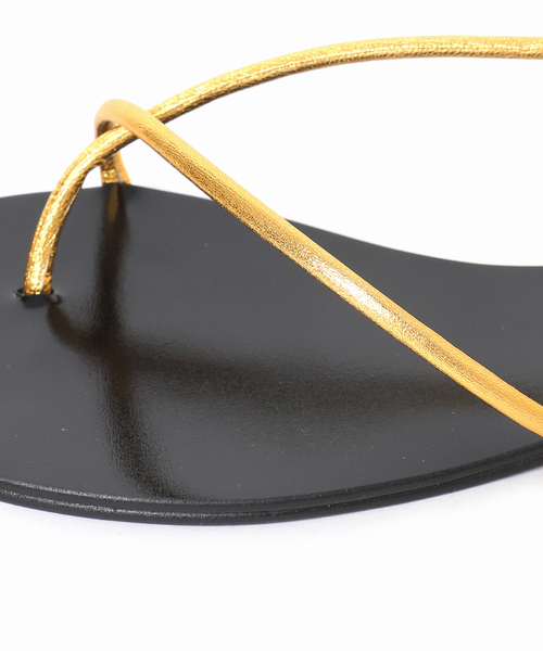 CITYSHOP（シティーショップ）の「【LAOCOONTE/ラオコンテ】コードサンダル（サンダル・レディース・レッド/ゴールド・38/39/36/37）」の13枚目の写真