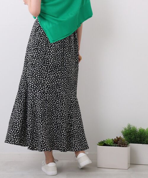 DRESKIP（ドレスキップ）の「◆花柄マーメイドスカート（スカート・レディース・ホワイト系3/ブラック系/オレンジ系その他2・02/03/04）」の14枚目の写真