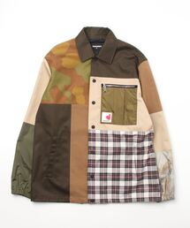 SPORTS JACKETS /MIX CAMO BOMBER /COACH JACKET  /0212