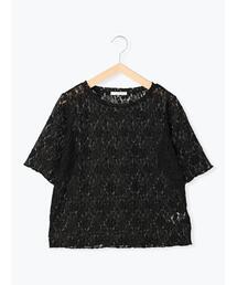 ehka sopo | カットレースプルオーバー(Tシャツ/カットソー)