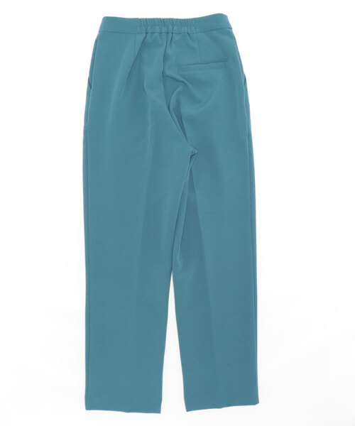 Q（キュー）の「センタープレスストレートパンツ（その他パンツ・レディース・ライトグレー/ピンク/ブルー・MEDIUM）」の4枚目の写真