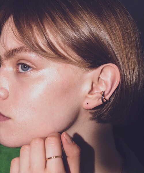 and cloud（アンドクラウド）の「Nocturnal Earcuff（イヤーカフ・レディース・シルバー系その他/ゴールド系その他・FREE）」の9枚目の写真