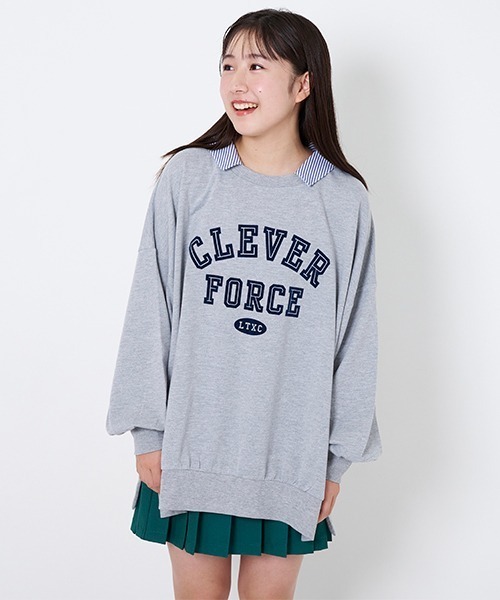 LOVETOXIC（ラブトキシック）の「無地プリーツスカパン（スカート・キッズ・グレー/モスグリーン/オレンジ/ブラック・SS/S/L/M）」の9枚目の写真