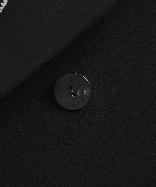 UNITED ARROWS(ユナイテッドアローズ)の「W リバー フーデッド コート(その他アウター・レディース・オレンジ/ブラック/ベージュ・38/40/36)」の9枚目の写真