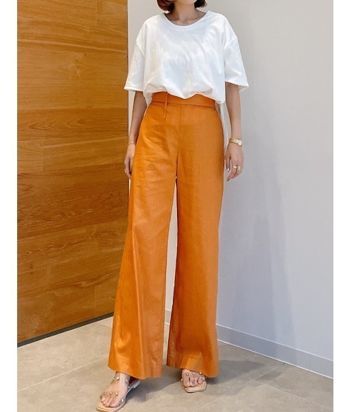 Vicente（ヴィセンテ）の「Onemile pile Tshirts（Tシャツ/カットソー・レディース・ホワイト/ネイビー・FREE）」の8枚目の写真