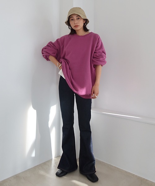 CREDONA（クレドナ）の「CREDONA刺繍バケットハット（ハット・レディース・ブラック/ベージュ・FREE）」の5枚目の写真