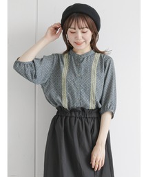 ehka sopo | 小花柄レースブラウス(シャツ/ブラウス)