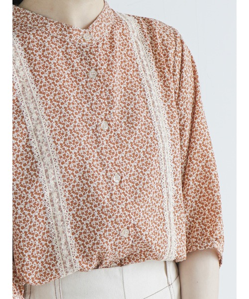 ehka sopo(エヘカソポ)の「小花柄レースブラウス(シャツ/ブラウス・レディース・キナリ/グリーン/ブラック・フリ-)」の19枚目の写真