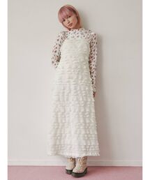 merry jenny | frillyリボンキャミワンピース(ワンピース)