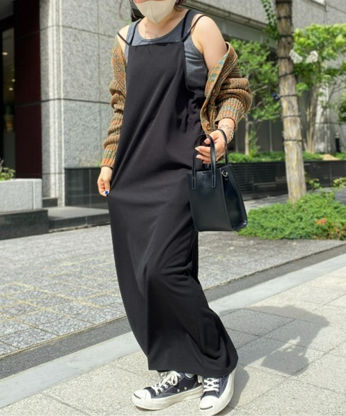 CPCM（シーピーシーエム）の「バッククロスポンチキャミワンピース（ワンピース・レディース・ブラック/ピンク/ブルー・FREE）」の16枚目の写真