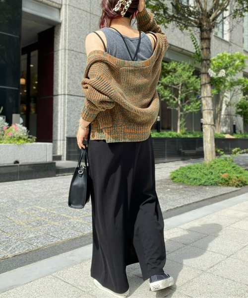 CPCM（シーピーシーエム）の「バッククロスポンチキャミワンピース（ワンピース・レディース・ブラック/ピンク/ブルー・FREE）」の21枚目の写真