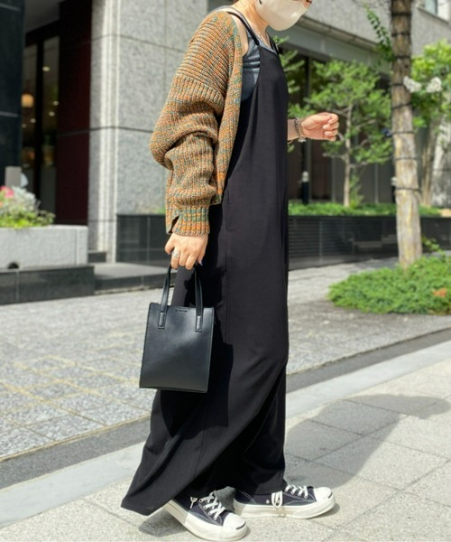 CPCM（シーピーシーエム）の「バッククロスポンチキャミワンピース（ワンピース・レディース・ブラック/ピンク/ブルー・FREE）」の22枚目の写真