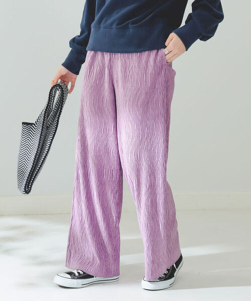 B:MING by BEAMS（ビーミングバイビームス）の「B:MING by BEAMS / カット コーデュロイ パンツ 22AW（その他パンツ・レディース・ミント/サックスブルー/モーブ系・MEDIUM/SMALL）」の5枚目の写真