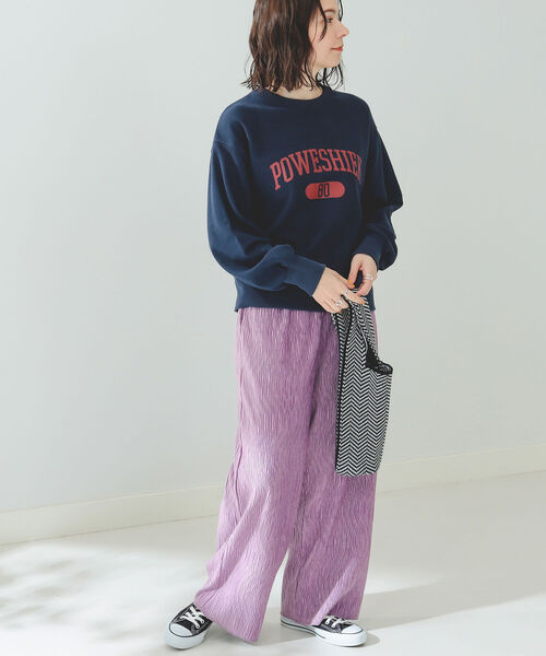 B:MING by BEAMS（ビーミングバイビームス）の「B:MING by BEAMS / カット コーデュロイ パンツ 22AW（その他パンツ・レディース・ミント/サックスブルー/モーブ系・MEDIUM/SMALL）」の6枚目の写真