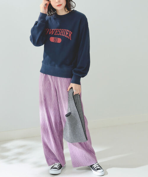 B:MING by BEAMS（ビーミングバイビームス）の「B:MING by BEAMS / カット コーデュロイ パンツ 22AW（その他パンツ・レディース・ミント/サックスブルー/モーブ系・MEDIUM/SMALL）」の7枚目の写真