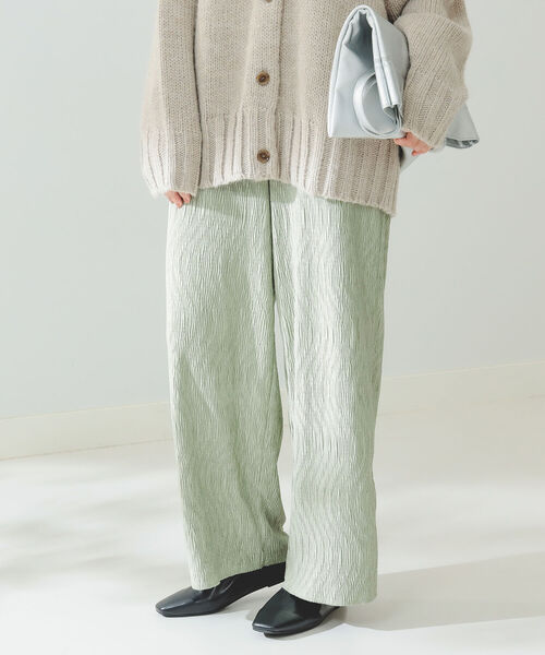 B:MING by BEAMS（ビーミングバイビームス）の「B:MING by BEAMS / カット コーデュロイ パンツ 22AW（その他パンツ・レディース・ミント/サックスブルー/モーブ系・MEDIUM/SMALL）」の11枚目の写真