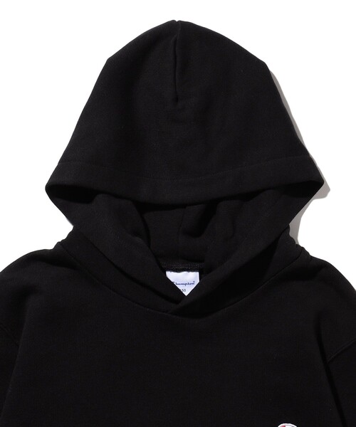 FREAK'S STORE（フリークスストア）の「WEB限定 Champion/チャンピオン KIDS SWT PK/キッズ フーデッドスウェットシャツ/パーカー/CK-T101（パーカー・キッズ・グレー/ブラック/ベージュ/ネイビー・100/120/140/110/130/150）」の6枚目の写真