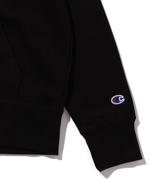 FREAK'S STORE（フリークスストア）の「WEB限定 Champion/チャンピオン KIDS SWT PK/キッズ フーデッドスウェットシャツ/パーカー/CK-T101（パーカー・キッズ・グレー/ブラック/ベージュ/ネイビー・100/120/140/110/130/150）」の9枚目の写真