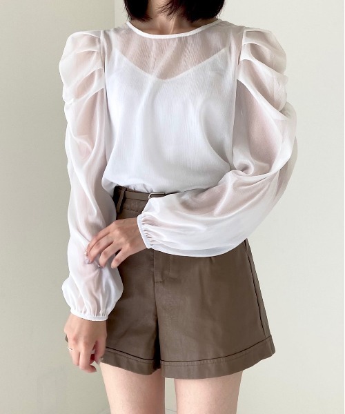 titty＆Co. PETIT（ティティアンドコープティ）の「【titty&Co.PETIT】フェイクレザーショーパン（その他パンツ・レディース・ブラック/モカ・SMALL/MEDIUM）」の6枚目の写真