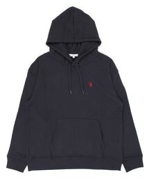 U.S. POLO ASSN. / ユーエスポロアッスン 別注 コラボ ビッグシルエット 裏毛 プルオーバー パーカー