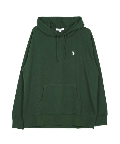 U.S. POLO ASSN.(ユーエスポロアッスン)の「U.S. POLO ASSN. / ユーエスポロアッスン 別注 コラボ ビッグシルエット 裏毛 プルオーバー パーカー(パーカー・メンズ・ホワイト系その他/ブラック系その他/グレー系その他/グリーン系その他/ブルー系その他/ホワイト系その他2/ブラック系その他2/グレー系その他2/グレー系その他3/グレー系その他4/グリーン系その他2/ブルー系その他2/ブルー系その他3・MEDIUM/LARGE)」の9枚目の写真