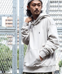U.S. POLO ASSN. / ユーエスポロアッスン 別注 コラボ  ビッグシルエット 裏毛 プルオーバー パーカー