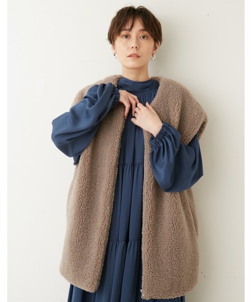 emmi（エミ）の「【emmi atelier】ecoボアジレ（その他アウター）」 - WEAR