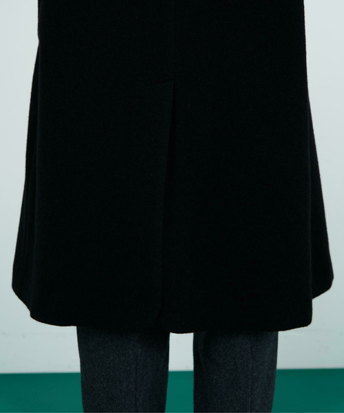 FRAPBOIS（フラボア）の「ウールモッサ チェスターコート（チェスターコート・レディース・グレー/ブラック・1/2）」の10枚目の写真