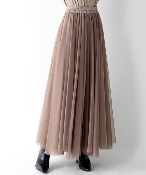 MILLION CARATS（ミリオンカラッツ）の「スカート（スカート・レディース・ブラウン・FREE）」の3枚目の写真