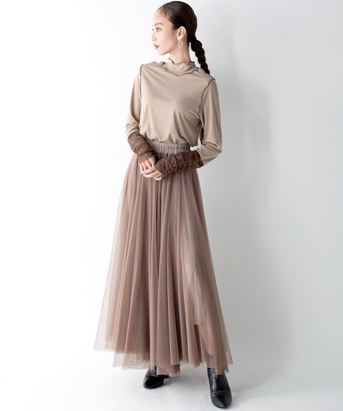 MILLION CARATS（ミリオンカラッツ）の「スカート（スカート・レディース・ブラウン・FREE）」の7枚目の写真