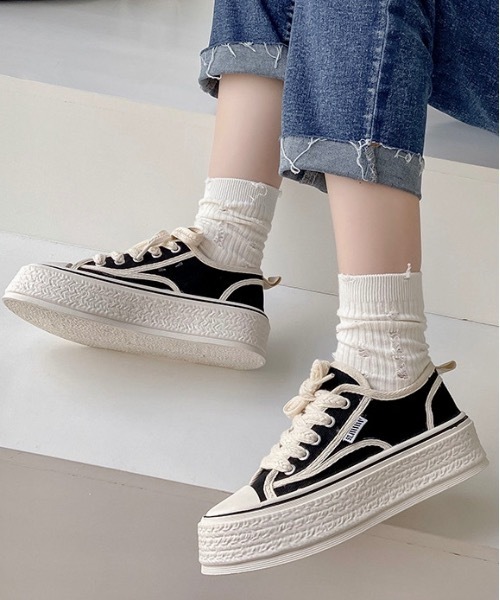 Burner(バーナー)の「【OKUOKU 0909】厚底スニーカー oku-shoes-687973546505-2795(スニーカー・レディース・A/B・36/38/40)」の2枚目の写真