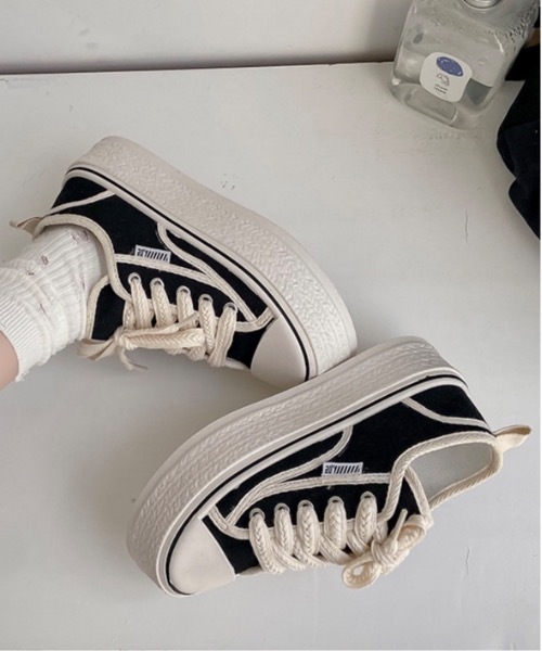 Burner(バーナー)の「【OKUOKU 0909】厚底スニーカー oku-shoes-687973546505-2795(スニーカー・レディース・A/B・36/38/40)」の6枚目の写真