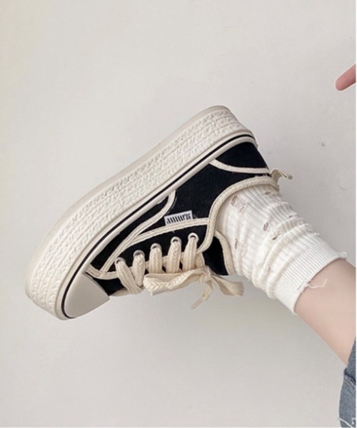 Burner(バーナー)の「【OKUOKU 0909】厚底スニーカー oku-shoes-687973546505-2795(スニーカー・レディース・A/B・36/38/40)」の7枚目の写真