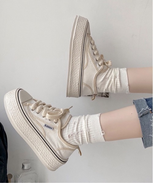 Burner(バーナー)の「【OKUOKU 0909】厚底スニーカー oku-shoes-687973546505-2795(スニーカー・レディース・A/B・36/38/40)」の10枚目の写真