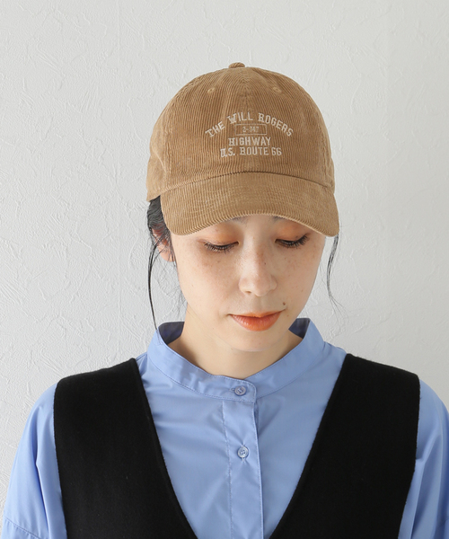B.C STOCK(ベーセーストック)の「コーデュロイcap(キャップ・レディース・ベージュ/ブラック/アイボリー/グリーン・FREE)」の15枚目の写真