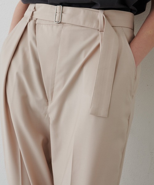 AIVER（アイバー）の「AIVER　ラップテーパードスラックスパンツ（スラックス・メンズ・ナチュラル/ネイビー/ブラック・LARGE/SMALL/MEDIUM）」の20枚目の写真